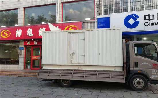 东方华侨农场出租发电机施工案例